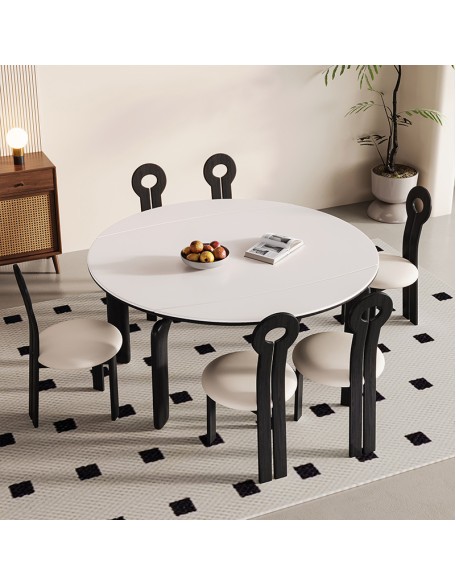 Rockboard Folding Extending Dining Table